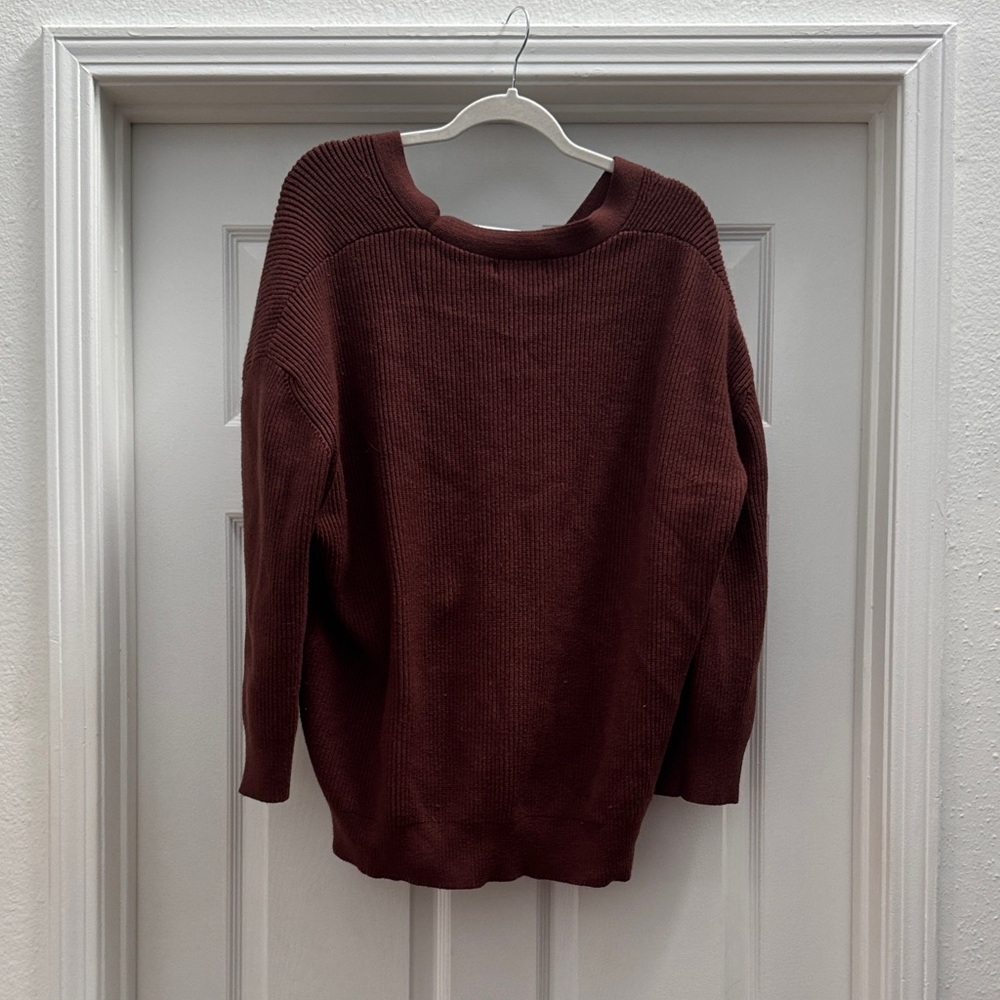 Amazon Women's Chocolate Cardigan Sweater - Picture 4 of 4